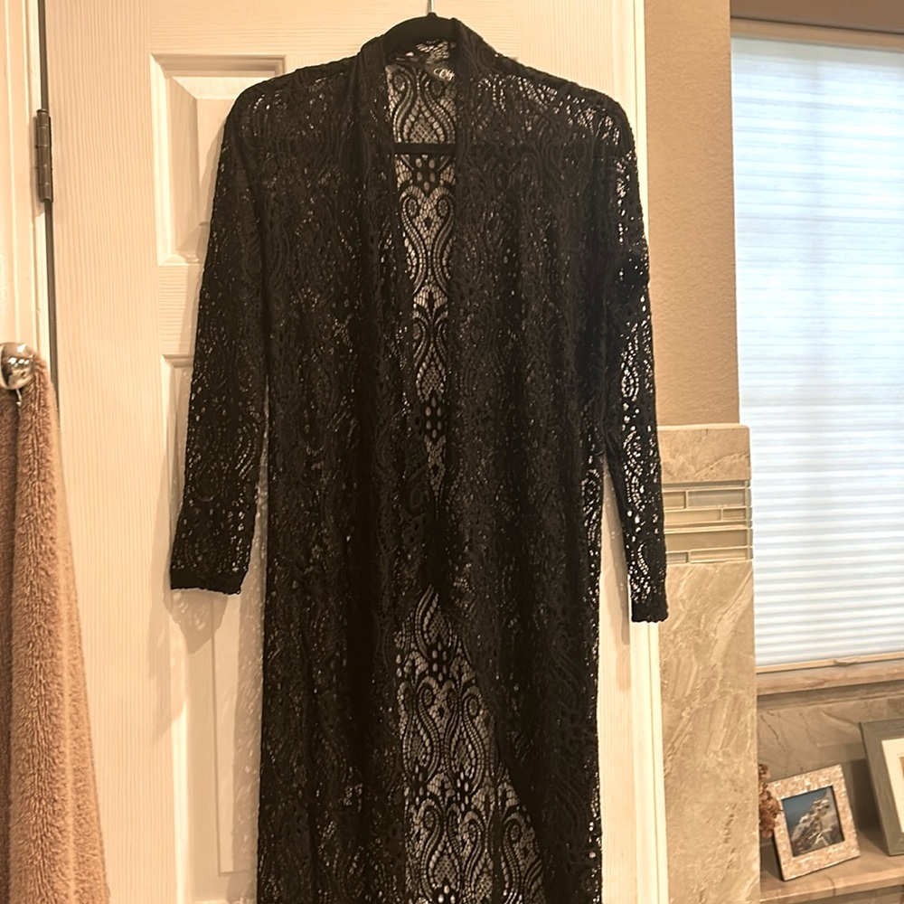 Lacy Duster Sweater